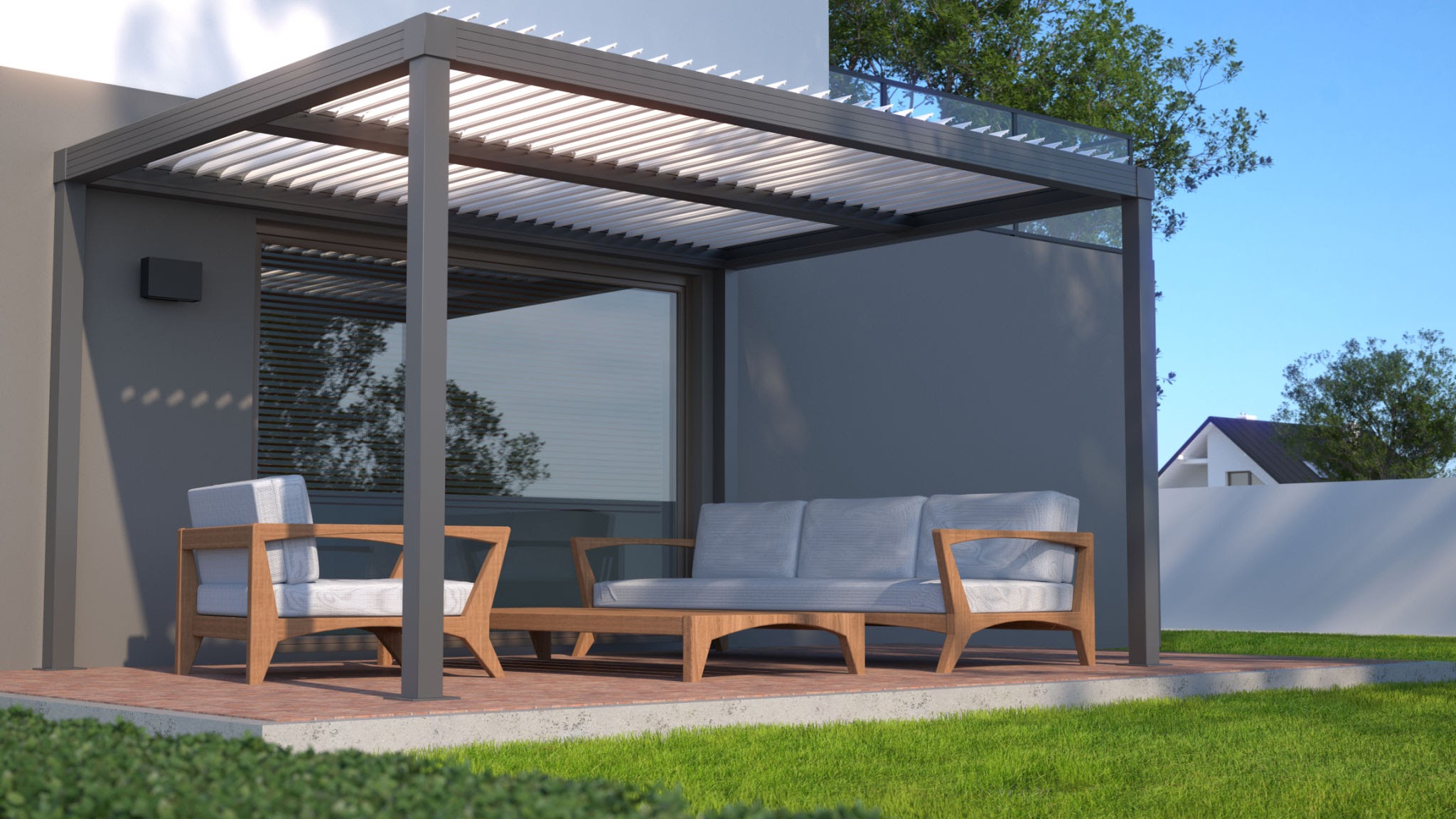 Pergola aluminium Compiègne